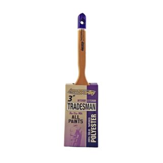 Tradesman 3 in. Polyester Blend Flat Sash Brush