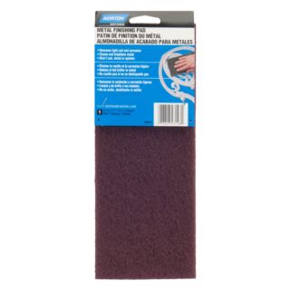 Norton Metal Finishing Pad, Maroon