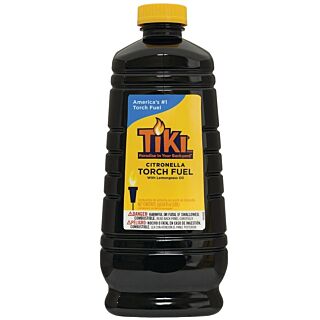 TIKI Citronella Torch Fuel, Lemongrass, 64 oz. Bottle