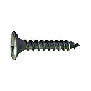 Scorpion #8 x 1¼ in. Philips Wafer Head, Hi-low Thread Cement Board Screw, 100 Count