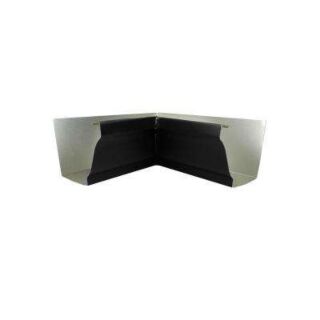 Amerimax 5 in. Aluminum K-Style Inside Miter Corner, Brown