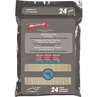 Arrow BAP5-4 Glue Stick, Clear, 0.5 oz