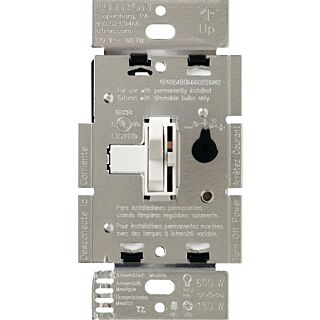 Lutron Ariadni TGCL-153PH-WH Dimmer, 120 V, White