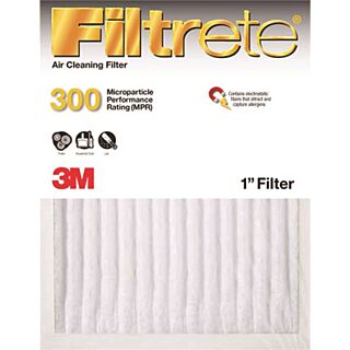 Filtrete 305DC-6 Washable Dust Reduction Filter, 20 in L, 14 in W, 6 MERV, Fiber Filter Media