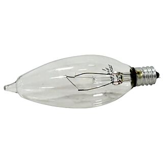 Sylvania 13647 Decorative Incandescent Lamp, 25 W, B10 Lamp, Candelabra