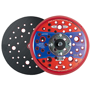SurfPrep 5 in. Multi-Hole Hook & Loop Backup Pad