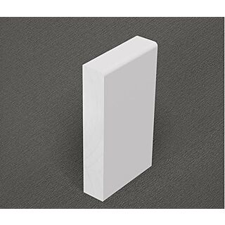 WindsorONE WOPB001 Classical Craftsman 1-3/8 in. x 8 in, x 4-1/2 in. Plinth Block Primed FJ Radiata Pine.