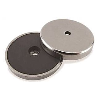 Magnet Source Round Base Magnet, Ceramic