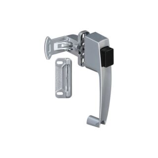 National Hardware V1316 Series N178-368 Pushbutton Latch, Zinc, For Wood/Metal Screen, Storm Doors