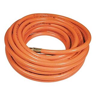 Amflo  Air Hose, 3/8 in. OD, MNPT, PVC, Orange