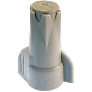 GB Hex-Lok 19-2H2 Wire Connector, 600/1000 V, 14 to 6 AWG, Gray