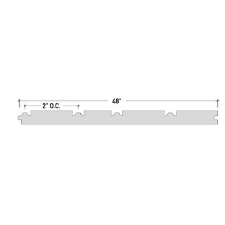 KLEERBeed PVC Beadboard Panels ½ in., 4 ft. x 8 ft.