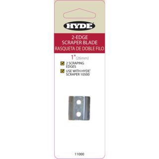 Hyde 1 in. 2-Edge Scraper Replacement Blade