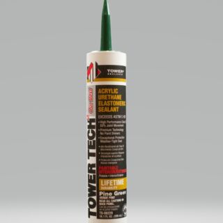Tower Sealants Tower Tech²™ Acrylic Urethane Elastomeric Sealant, Pine Green, 10.1 fl. oz.