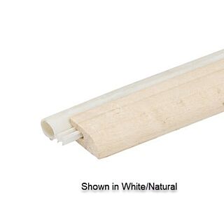 Randall Wood Door Weatherstrip with Bulb, Top & Sides, Brown