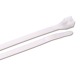 GB 45-308 Double Lock Cable Tie, 6/6 Nylon, Natural