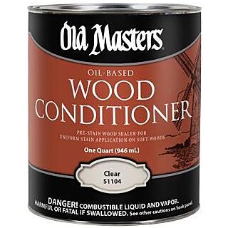 Old Masters, Oil-Based Wood Conditioner, Quart