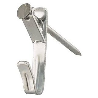 OOK 50053 Conventional Hook, 30 lb Weight Capacity, Steel, Zinc