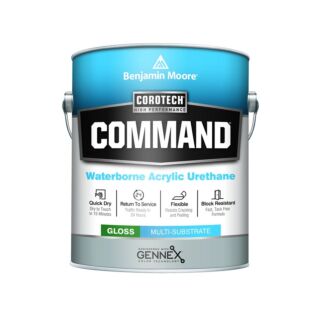 Benjamin Moore Corotech Command Waterborne Acrylic Urethane, Gloss