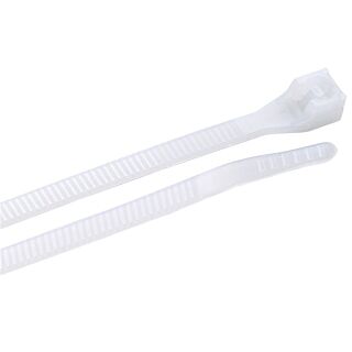 GB 46-308 Double Lock Cable Tie, 6/6 Nylon, Natural