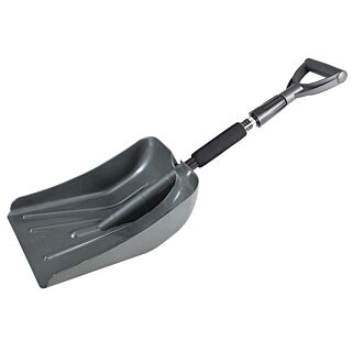 SubZero Plastic 8-1/2 in. wide Extendable Emergency Snow Shovel