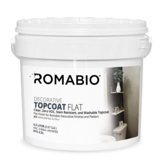 Romabio Decorative Topcoat Flat, 2.5 Liter