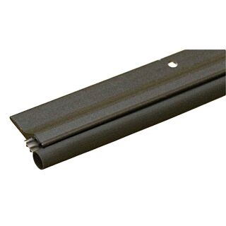 Randall Aluminum & Vinyl Door Weatherstrip Set, Top & Sides - Brown