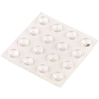Shepherd Hardware 9964 Furniture Pad, 1/4 in Thick, Vinyl, Clear