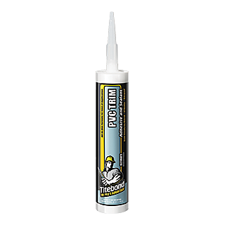 Titebond PVC Trim Adhesive & Sealant, 9.5 fl oz Cartridge