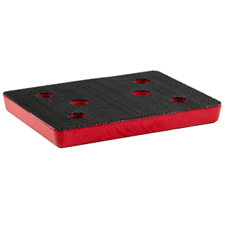 SurfPrep 6-Hole Hook & Loop Backup Pad, 3 in. x 4 in.