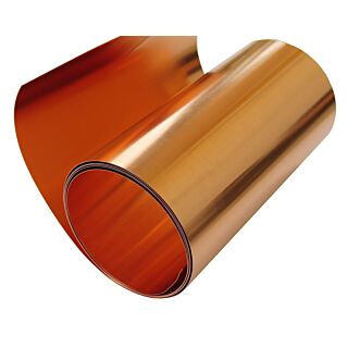 16 oz Roll Copper Flashing, 10 in. wide, Per Lineal Foot
