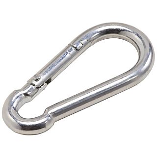 National Hardware 3112BC Series N350-511 Spring Snap, 146 lb Weight Capacity, Steel, Zinc