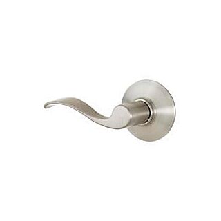 Schlage Accent F170VACC619LH Dummy Lever, Zinc, Satin Nickel