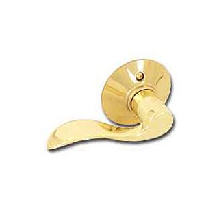 Schlage Accent F170ACC605LH Dummy Lever, Zinc, Brass