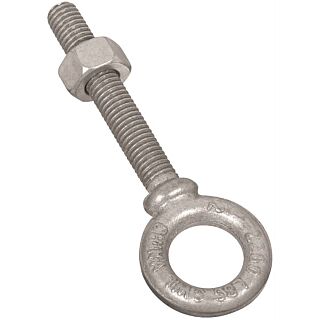 National Hardware N245-159 Eye Bolt, 1/2-13 Thread, 3-1/8 in L Thread, 1 in ID x 1-3/4 in OD Dia Eye