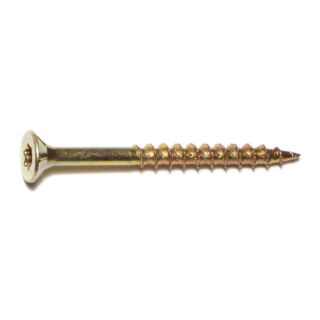 MIDWEST 9 x 2 in. Saberdrive Multi-Purpose Interior Wood Screws, 50 Count