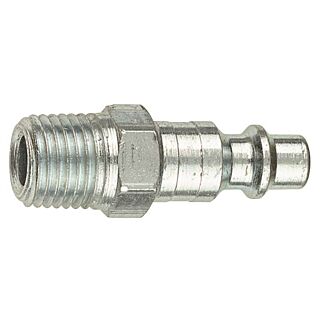 Tru-Flate 12-225 I/M-Style Plug, 1/4 in MNPT, Steel