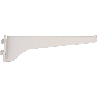 Knape & Vogt 180 WH 10 Shelf Bracket, Steel, Powder-Coated