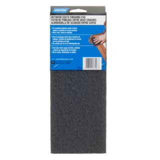 Norton Between Coats Finishing Pad, Gray
