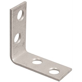 National Hardware 115BC Series N113-159 Corner Brace, 0.08 in, Galvanized Steel