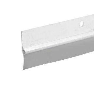 Randall Economy Grade Vinyl & Aluminum Door Sweep, 3 ft. - Mill