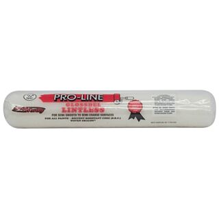ArroWorthy® 18 in. Pro-Line Glossdel White Lintless Roller Cover