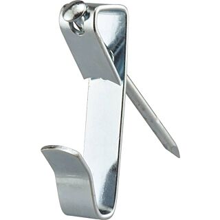 OOK 50056 Conventional Hook, 100 lb Weight Capacity, Steel, Zinc