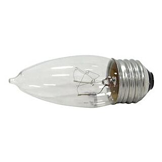 Sylvania 13654 Decorative Incandescent Lamp, 25 W, B10 Lamp, Medium