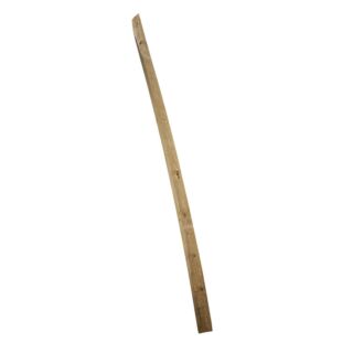 Poplar Hardwood Split Rail, 14'