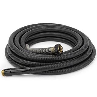 Graco HVLP Super-Flex Turbine Air Hose, Black, 3/4 in. x 30 ft.