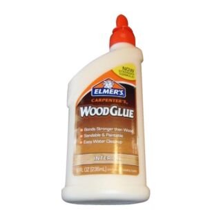 Elmer's Carpenter's Wood Glue, Interior, 8 fl oz