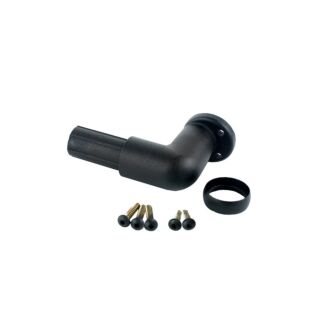 DSI ADA Wall Return w/ Collar (12), Black