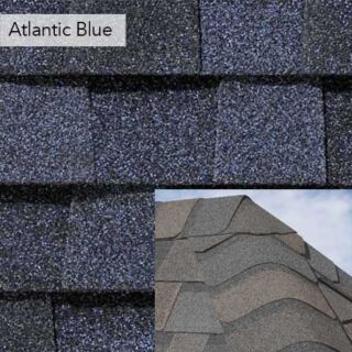 CertainTeed Shadow Ridge, Hip & Ridge Shingles, Atlantic Blue, 30 lf. Bundle