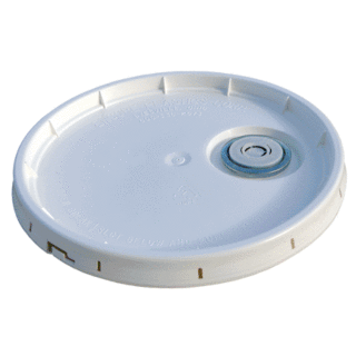 ENCORE Plastics Container Lid w/ Pour Spout, 5 Gallon